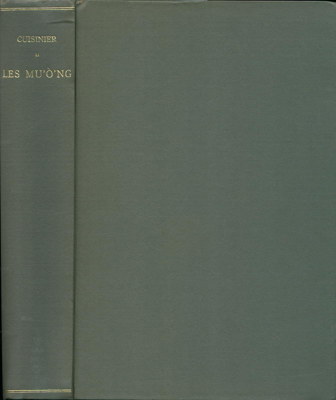 Les Mu'ò'ng : géographie humaine et sociologie / Jeanne Cusinier cover