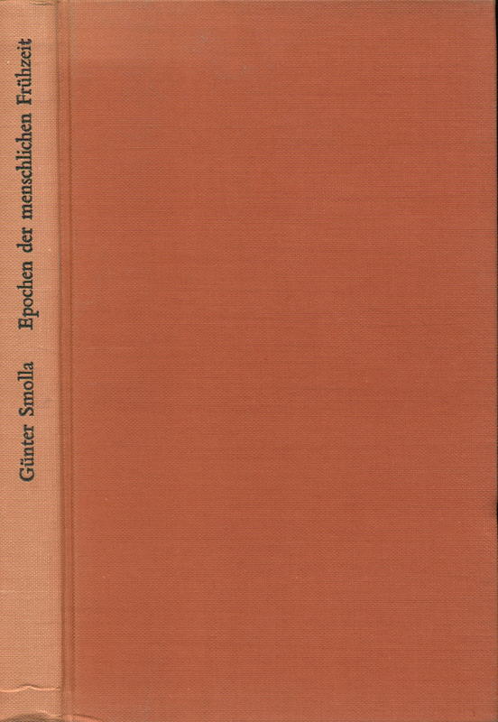 Epochen der menschlichen Frühzeit / von Günter Smolla cover