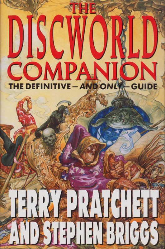 The Discworld companion / Terry Pratchett and Stephen Briggs cover