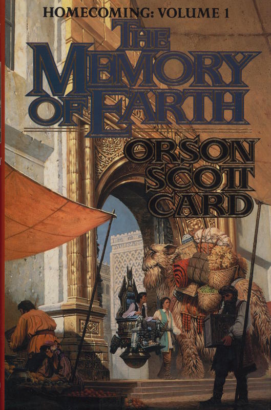 The memory of Earth / Orson Scott Card cover