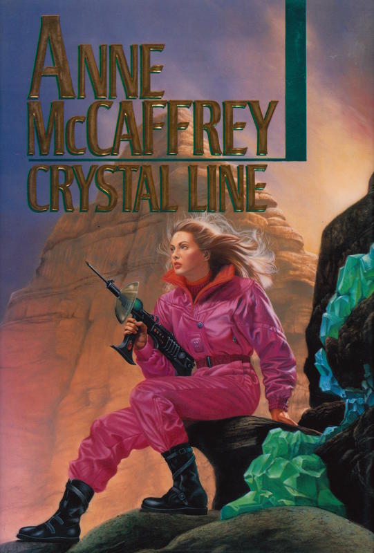 Crystal line / Anne McCaffrey cover