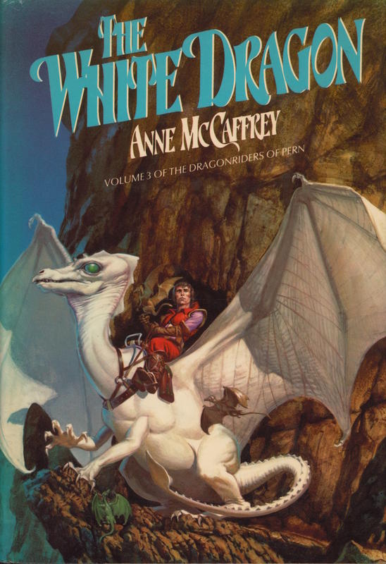 The white dragon / Anne McCaffrey cover