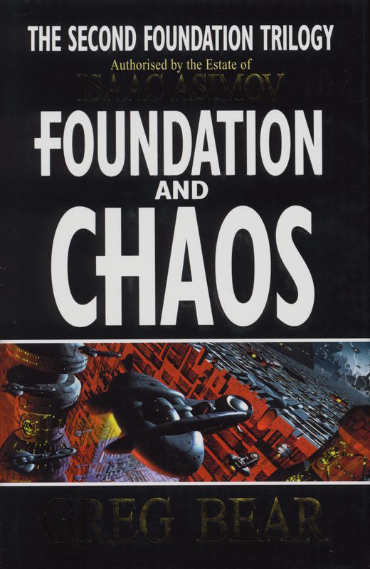 Foundation and chaos / Greg Bear cover