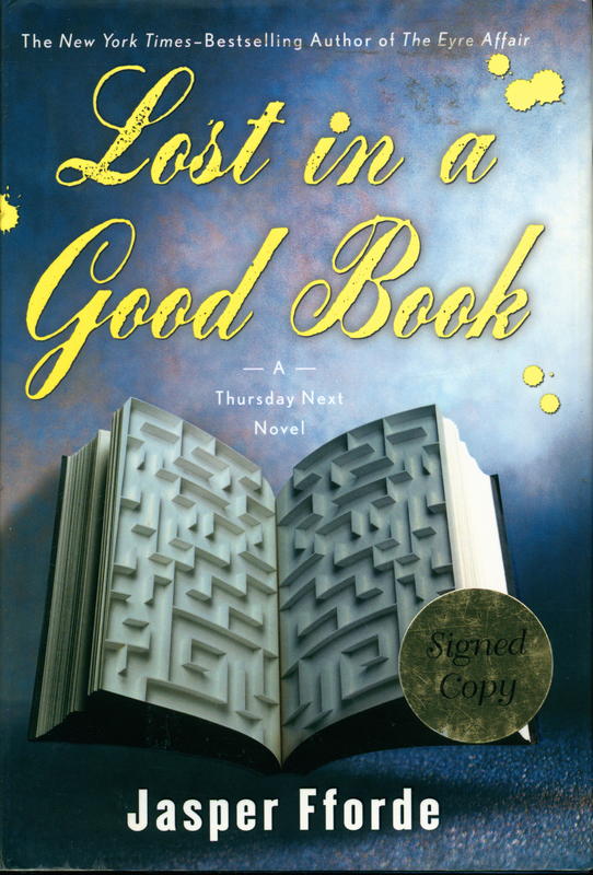 Thursday Next in lost in a good book / Jasper Fforde cover