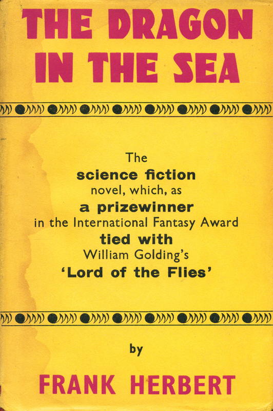 The dragon in the sea / by Frank Herbert cover