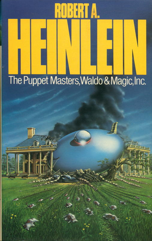 The puppet masters, Waldo & Magic, Inc / Robert A. Heinlein cover