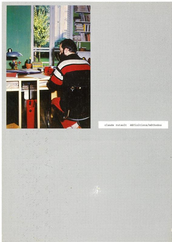 Claude Rutault : definitions/methods 1973- / Claude Rutault cover