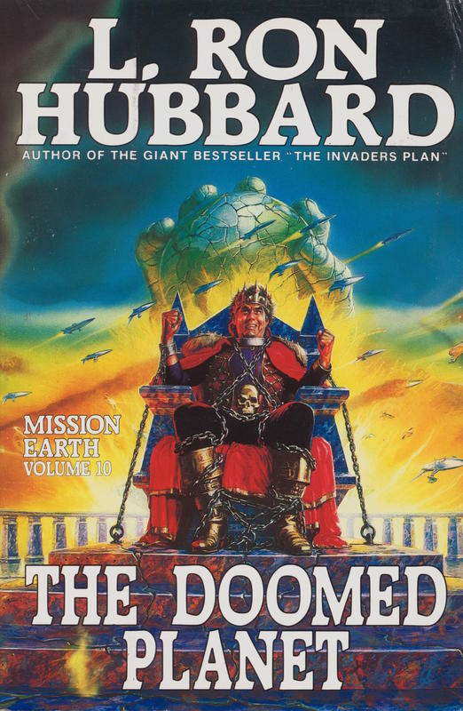 The doomed planet / L. Ron Hubbard cover
