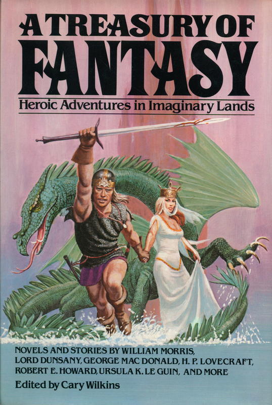 A treasury of fantasy : heroic adventures in imaginary lands cover