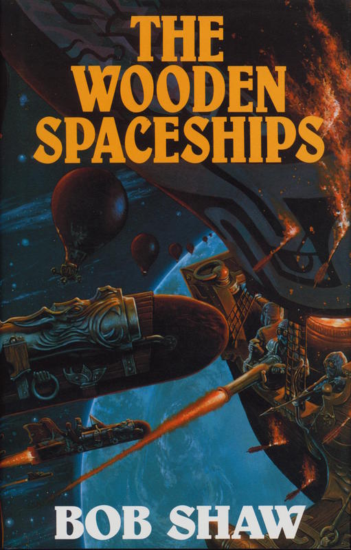 The wooden spaceships / Bob Shaw cover