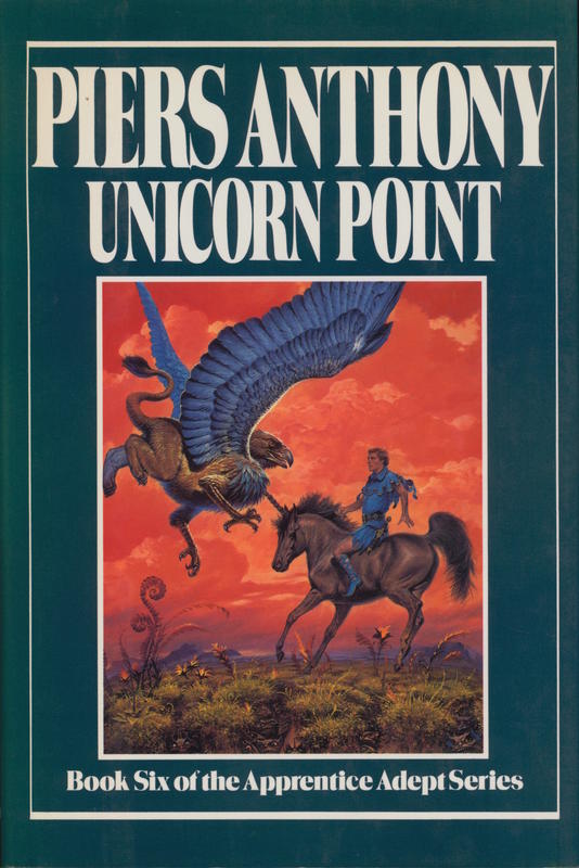 Unicorn point / Piers Anthony cover