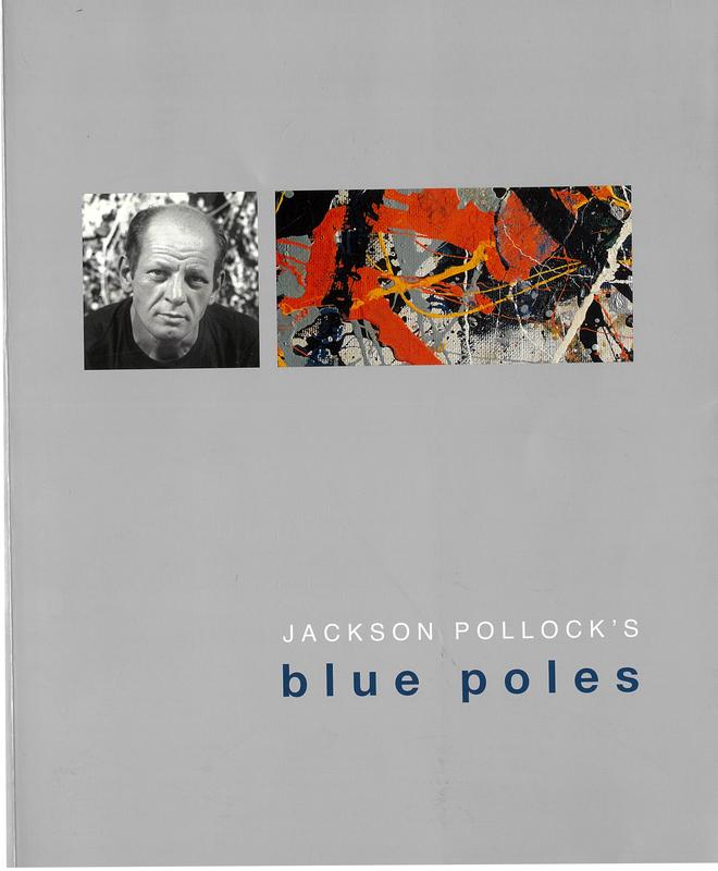 Jackson Pollock's Blue poles cover