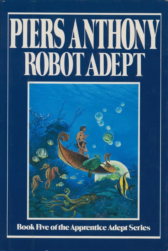 Robot adept / Piers Anthony cover
