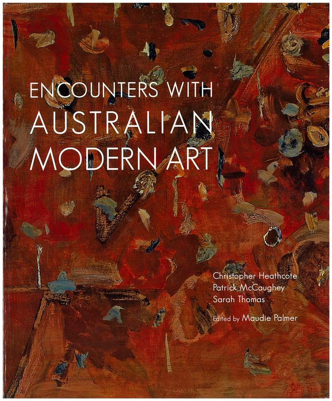Encounters with Australian modern art cover