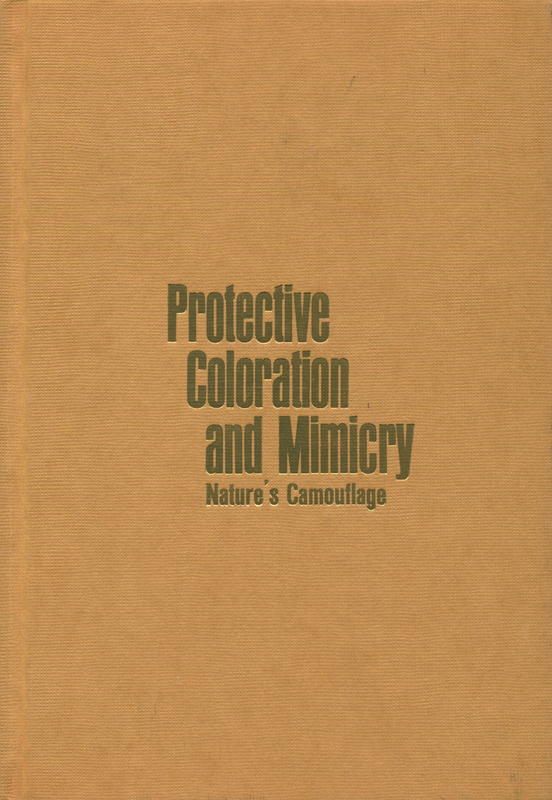 Protective coloration and mimicry : nature's camouflage / edited by Roger A. Caras ; foreword by Roger Tory Peterson cover