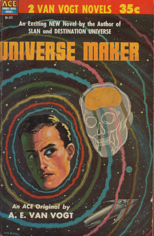 The universe maker : The world of Null-A / by A. E. Van Vogt cover