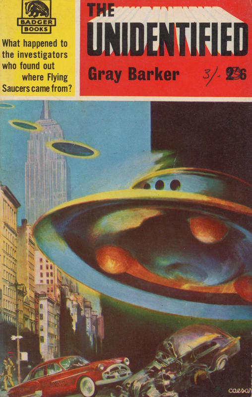 The unidentified / by Gray Barker cover