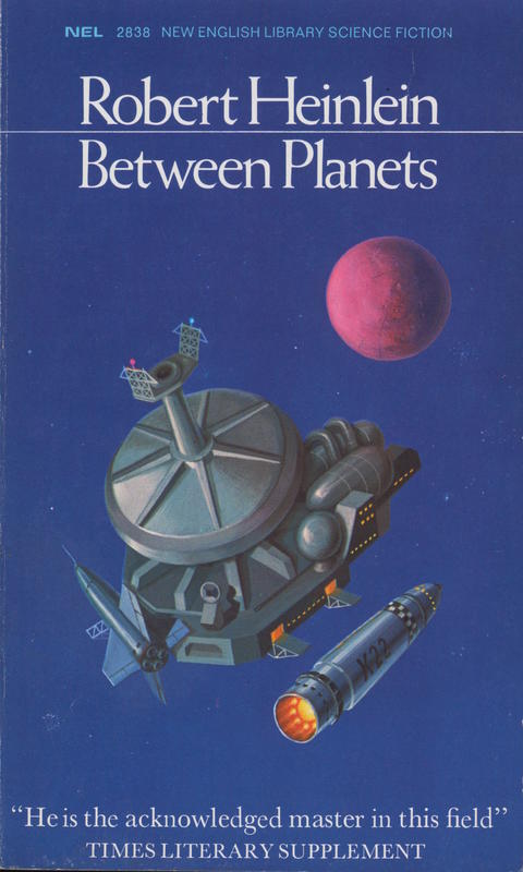 Between planets / Robert A. Heinlein cover