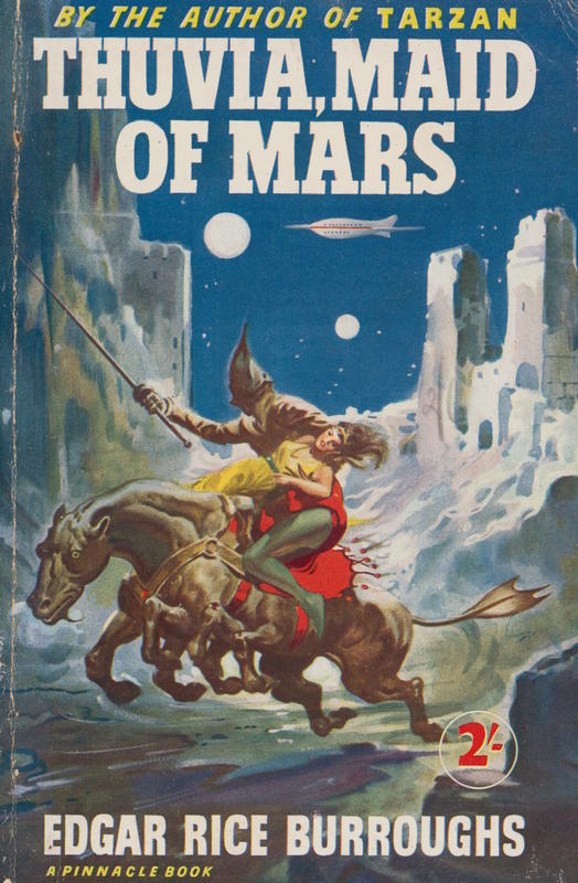 Thuvia, maid of Mars / by Edgar Rice Burroughs cover
