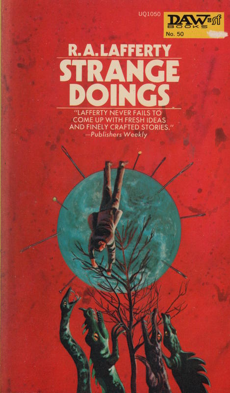 Strange doings / R. A. Lafferty ; illustrated by Jack Gaughan cover
