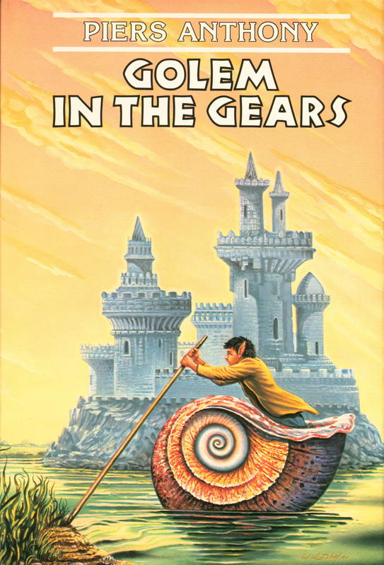 Golem in the gears / Piers Anthony cover