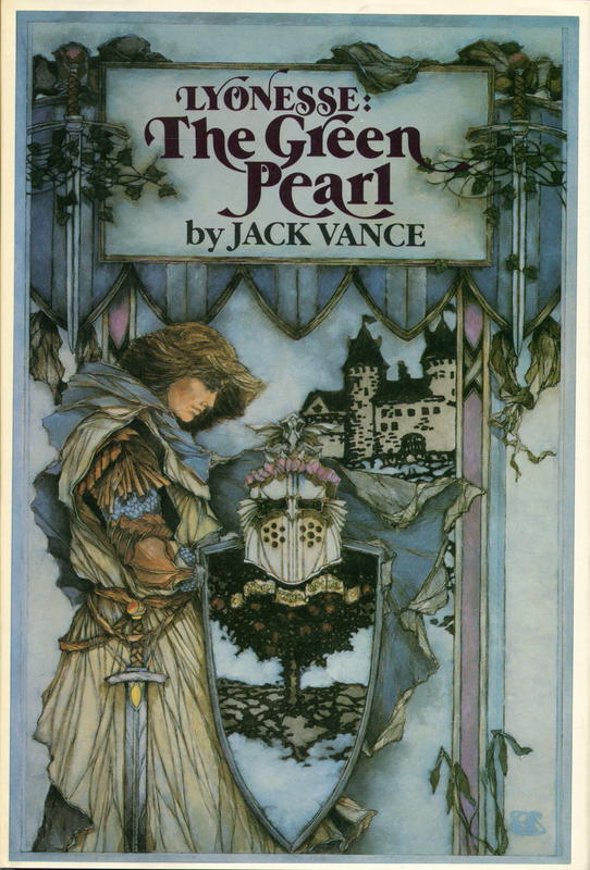 The green pearl / Jack Vance cover