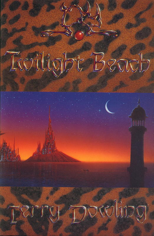 Twilight beach / Terry Dowling cover