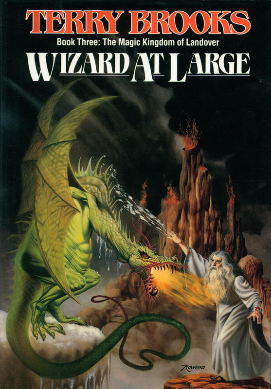 Wizard at large / Terry Brooks cover
