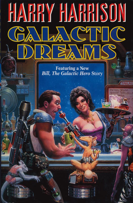 Galactic dreams / Harry Harrison ; illustrated by Bryn Barnard cover