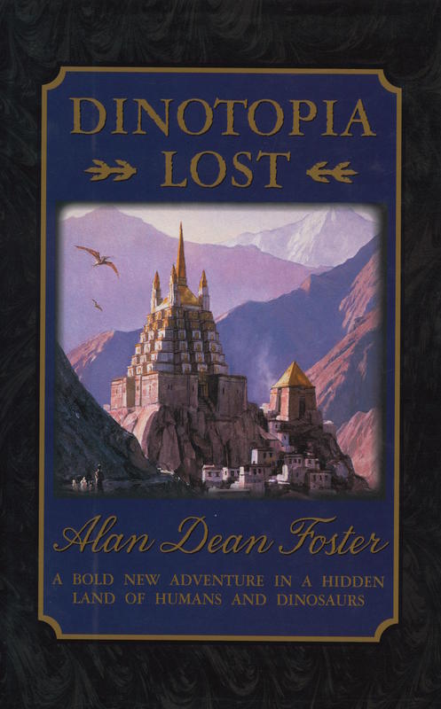 Dinotopia lost / Alan Dean Foster cover