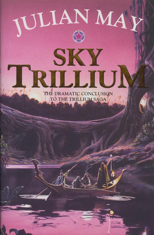 Sky trillium / Julian May cover