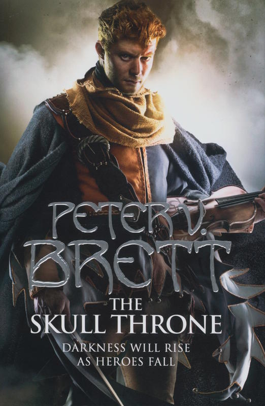The skull throne / Peter V. Brett cover