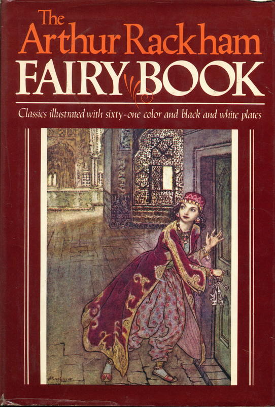 The Arthur Rackham fairy book cover