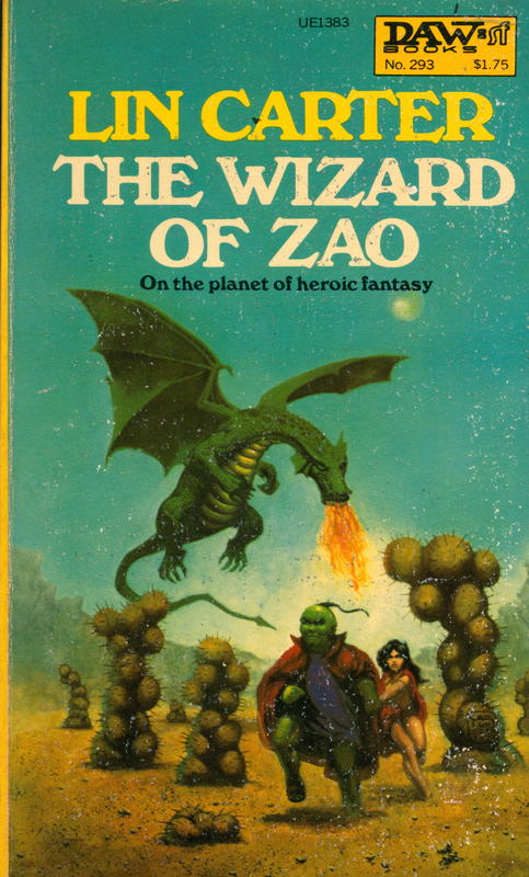 The wizard of Zao / Lin Carter cover