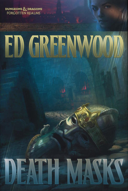 Death masks / Ed Greenwood cover