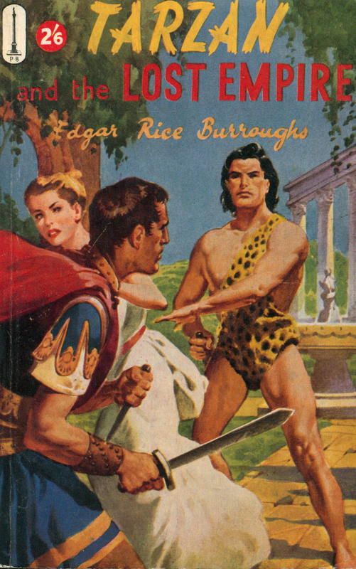 Tarzan and the lost empire / by Edgar Rice Burrough cover