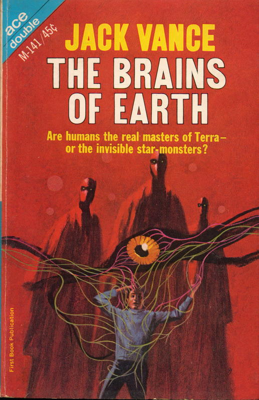 The many worlds of Magnus Ridolph : the brains of earth / Jack Vance cover