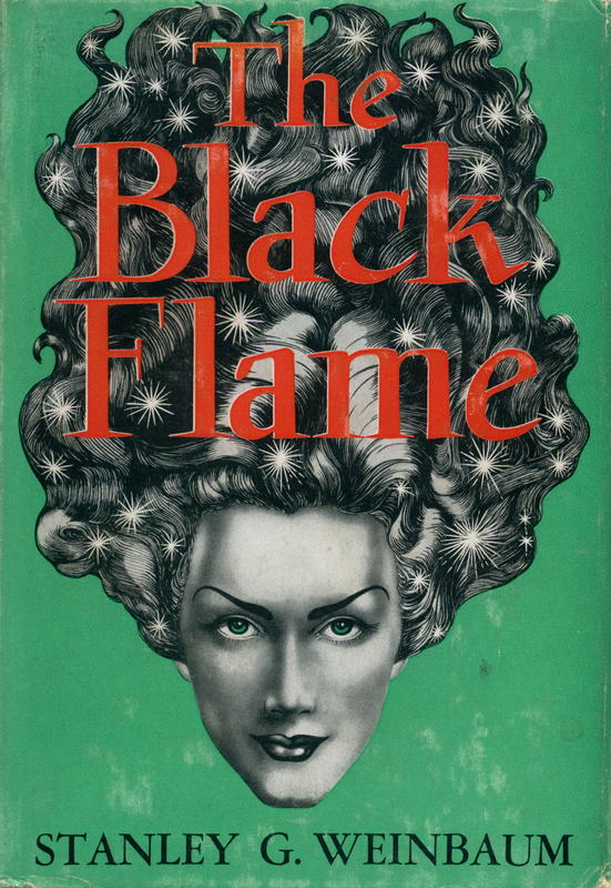 The black flame / by Stanley G. Weinbaum ; illustrated by A. J. Donnell cover