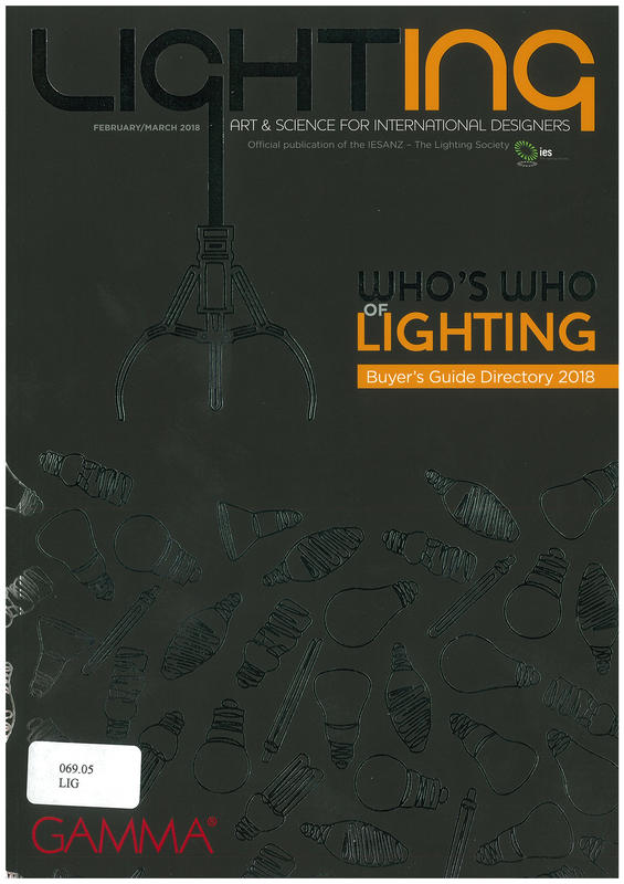 Lighting : art & science for international designers cover