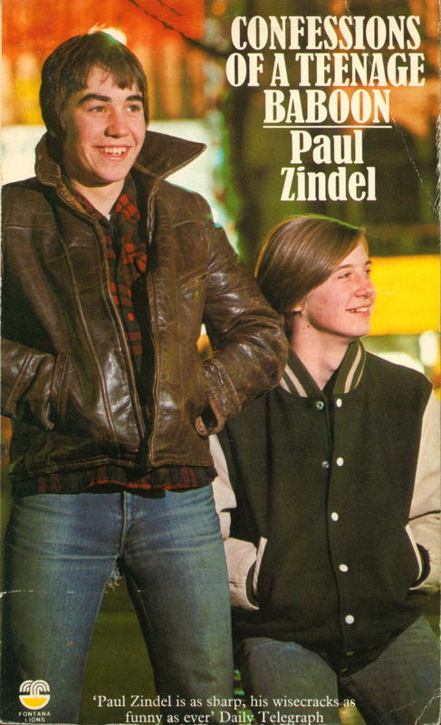 Confessions of a teenage baboon / Paul Zindel cover
