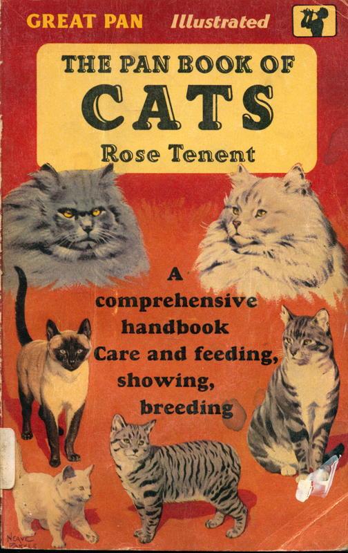 The Pan book of cats / Rose Tenent cover