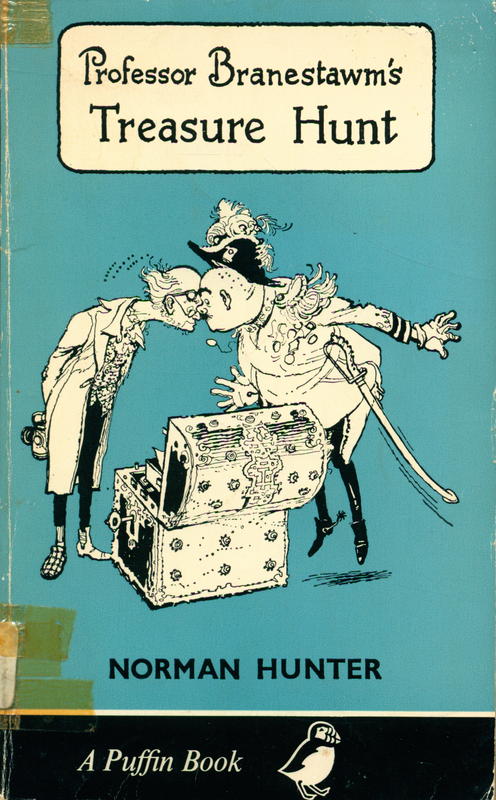 Professor Branestawm's treasure hunt / Norman Hunter ; illustrated by George Adamson cover