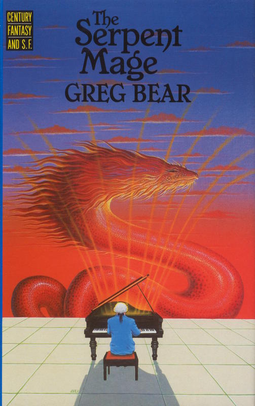 The serpent mage / Greg Bear cover