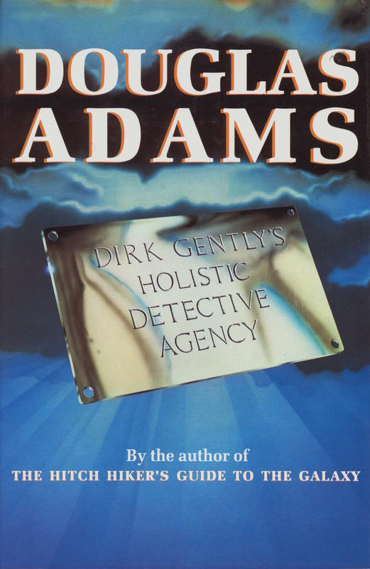 Dirk Gently's holistic detective agency / Douglas Adams cover