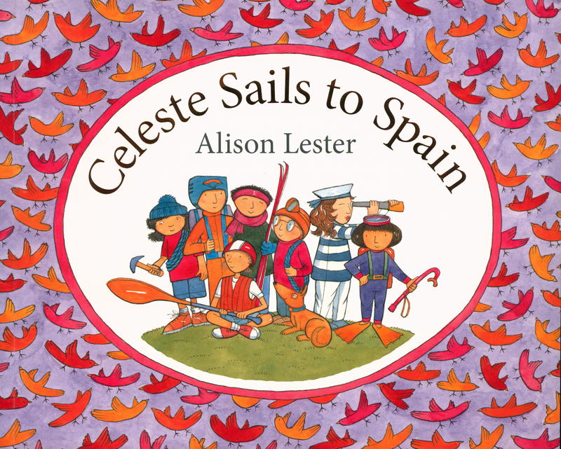 Celeste sails to Spain / Alison Lester cover