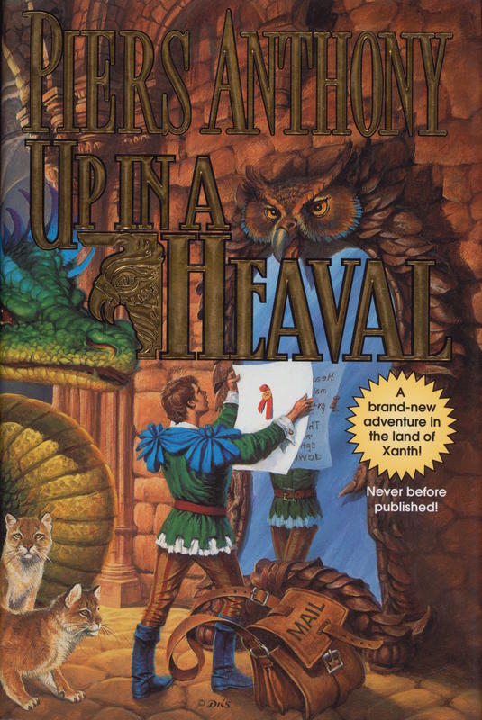 Up in a heaval / Piers Anthony cover