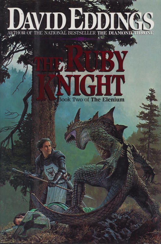 The ruby knight / David Eddings cover