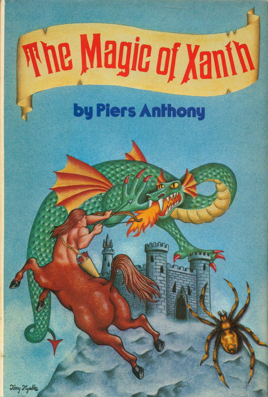 The magic of Xanth : a spell for chameleon : the source of magic : castle Roogna / Piers Anthony cover