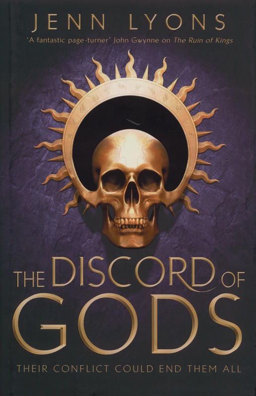 The discord of gods / Jenn Lyons cover