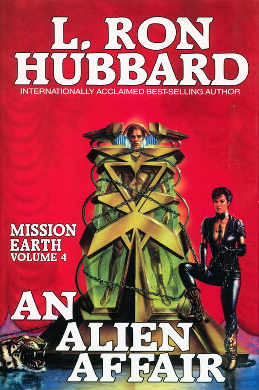 An alien affair / L. Ron Hubbard cover